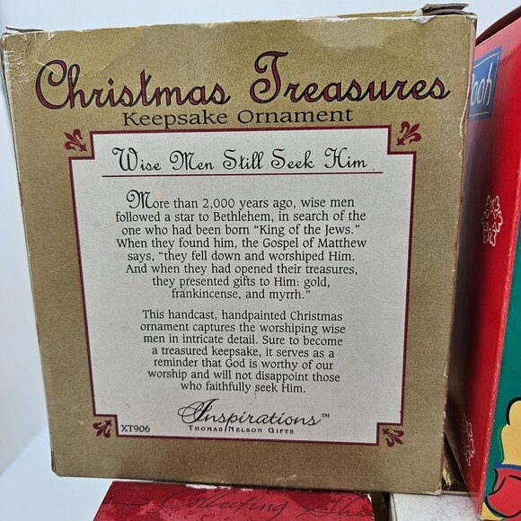 Hallmark Keepsake Christmas Ornaments Set Of 4: Wise Men Pooh Tigger New Millenn - Picture 7 of 8